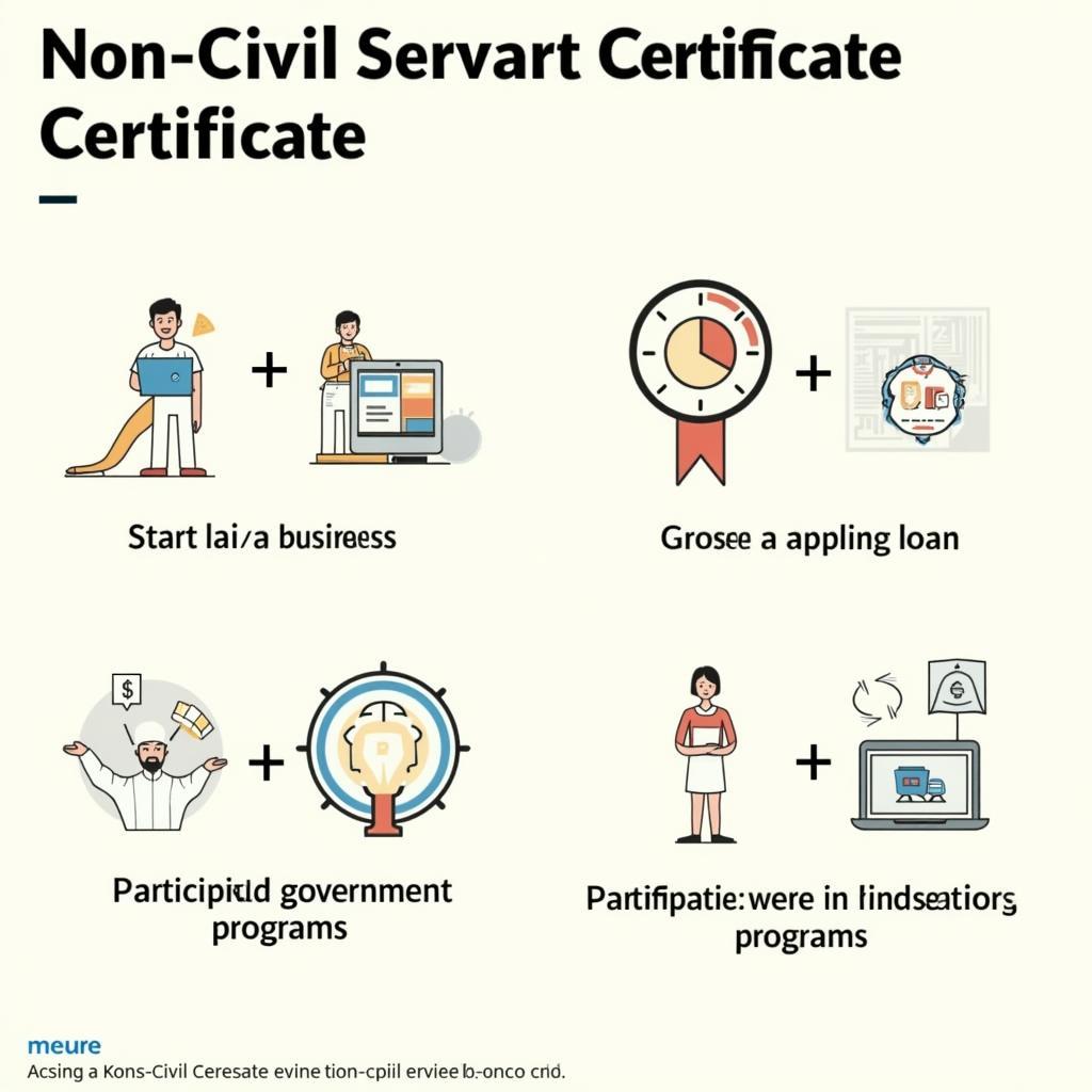 Cases Requiring Non-Civil Servant Certificate