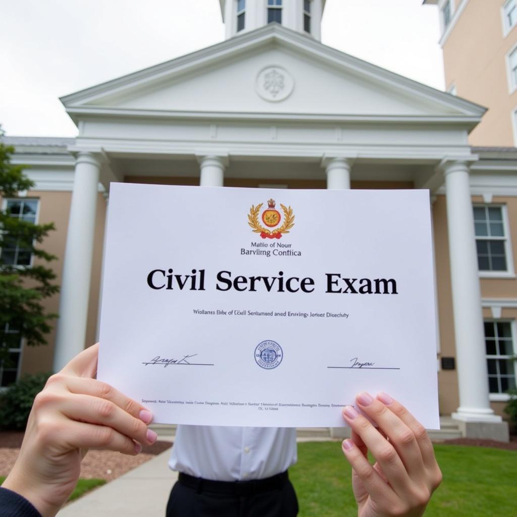 The Importance of Civil Service Exam Certificates