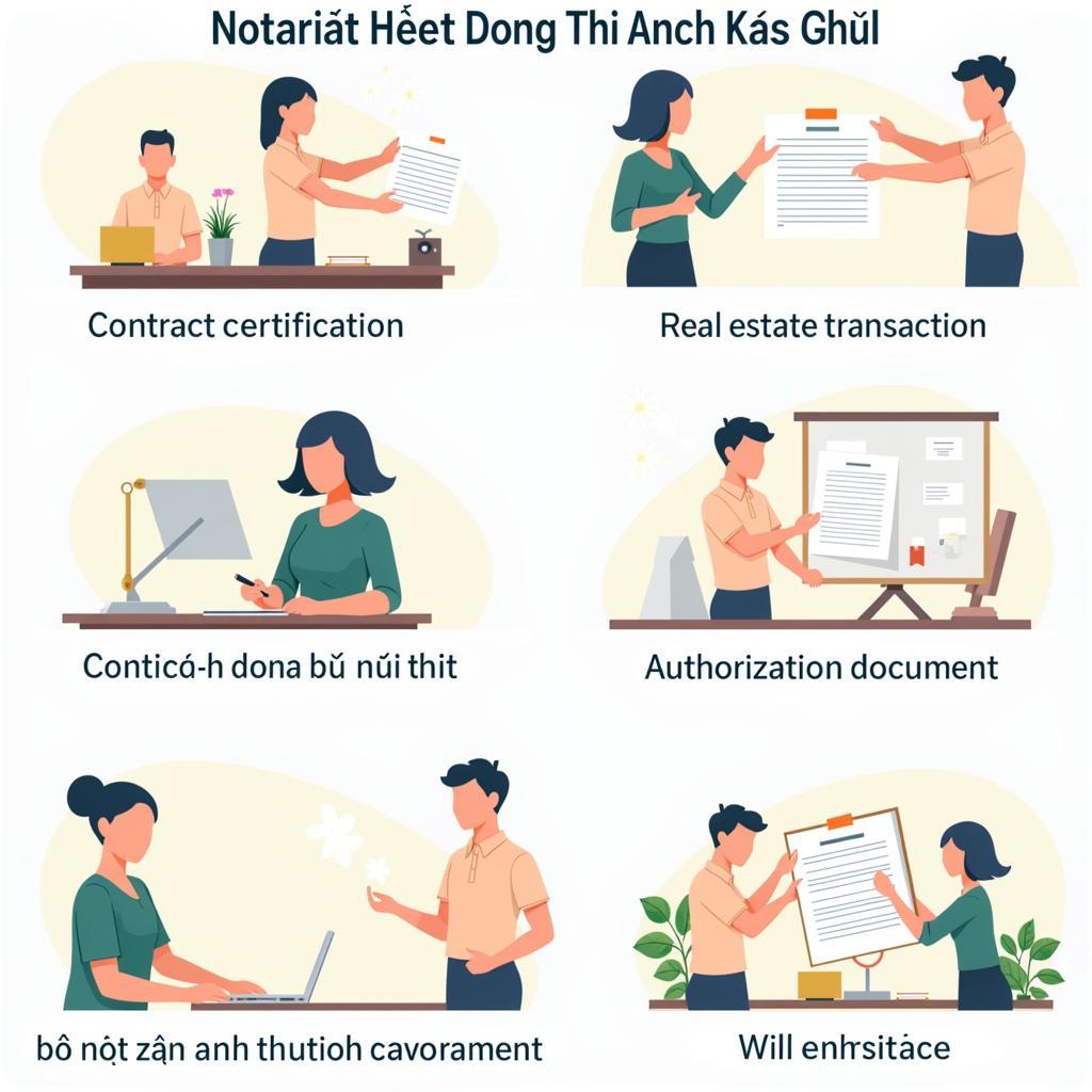 Dịch vụ công chứng tại Phòng Công Chứng Đồng Thị Ánh