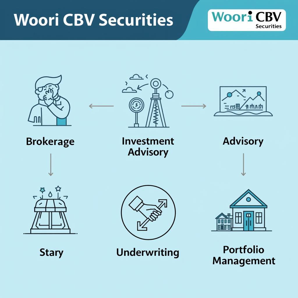 Các dịch vụ của Woori CBV