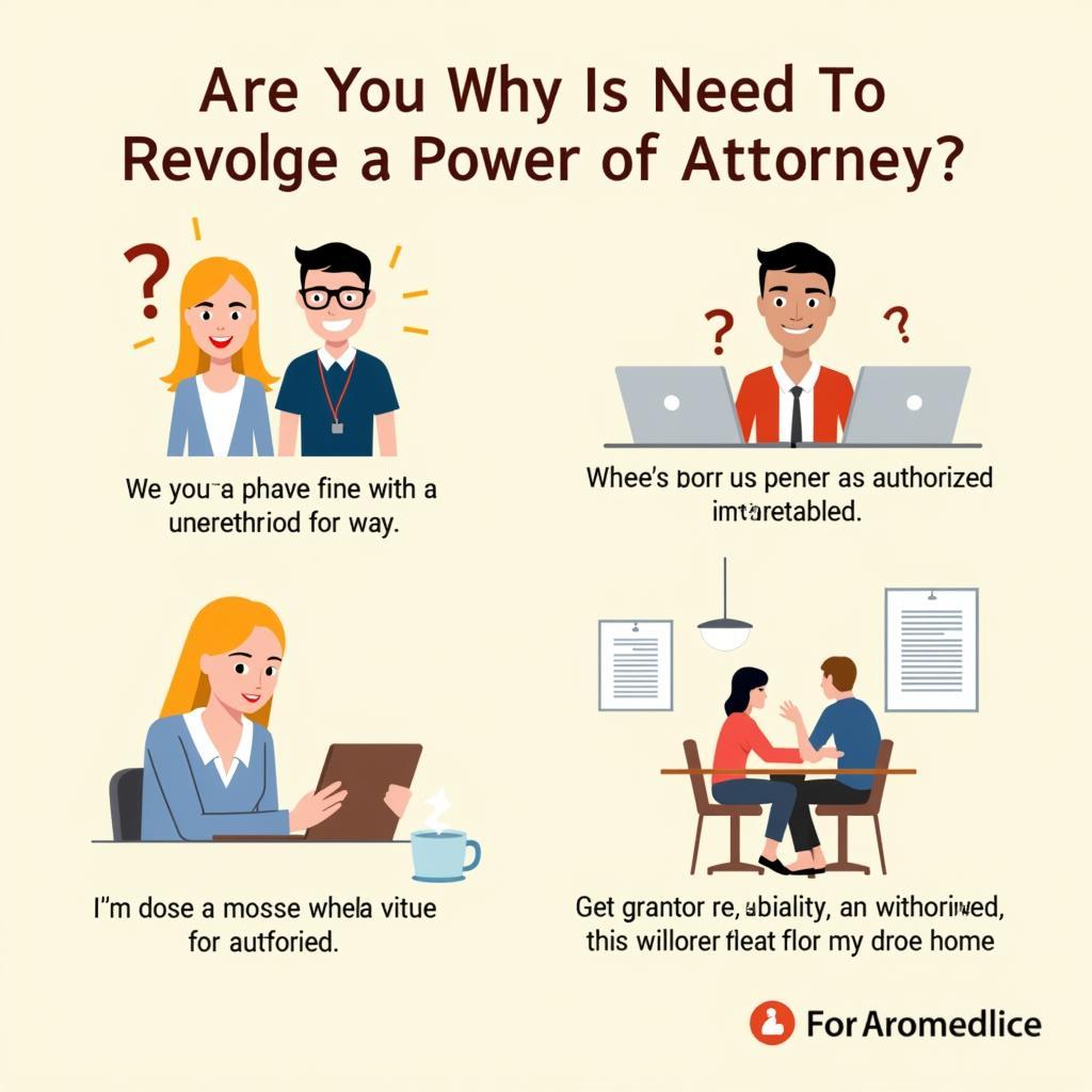 Reasons to revoke a notarized power of attorney