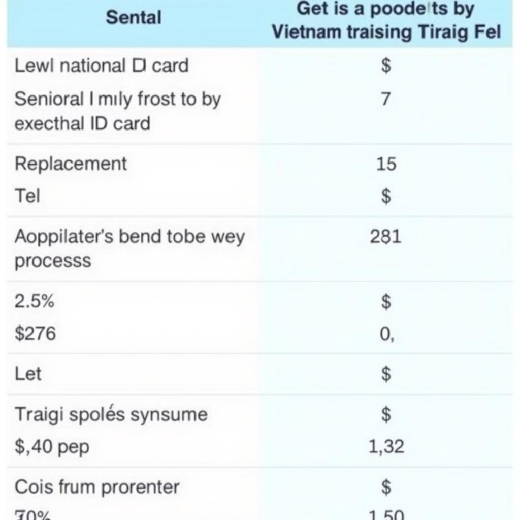 Lệ phí làm chứng minh nhân dân