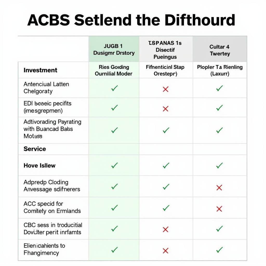 Sản phẩm và dịch vụ của công ty cổ phần chứng khoán ACB ACBS