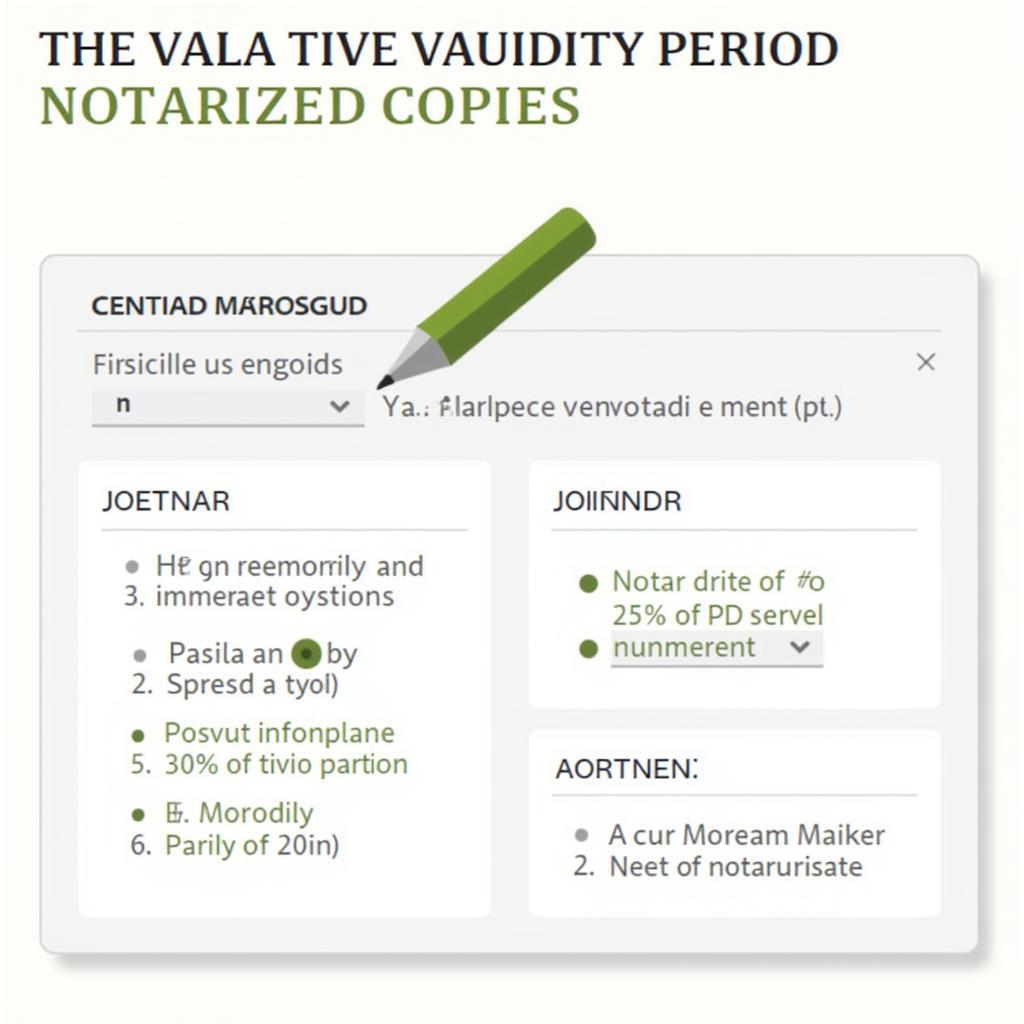 Validity Period of Notarized Copies