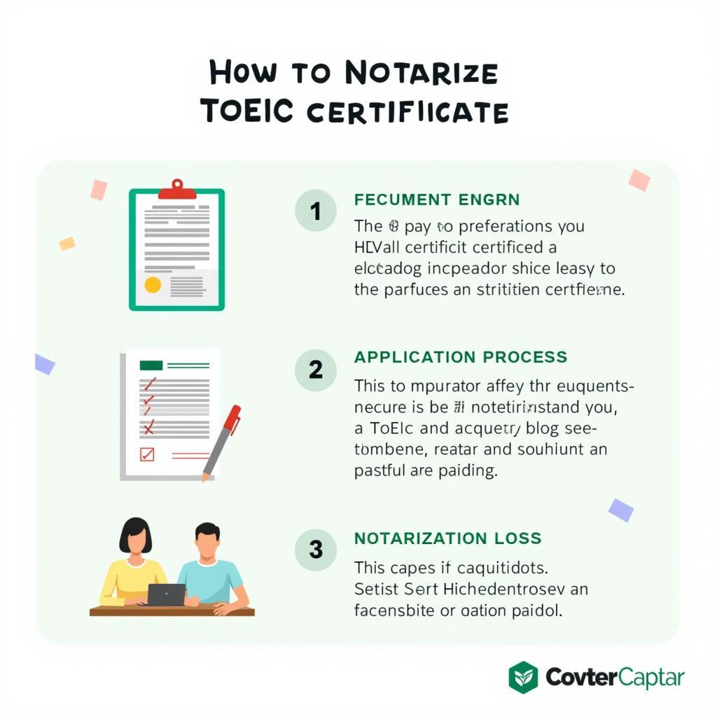 Thủ tục công chứng bằng TOEIC: Hướng dẫn chi tiết