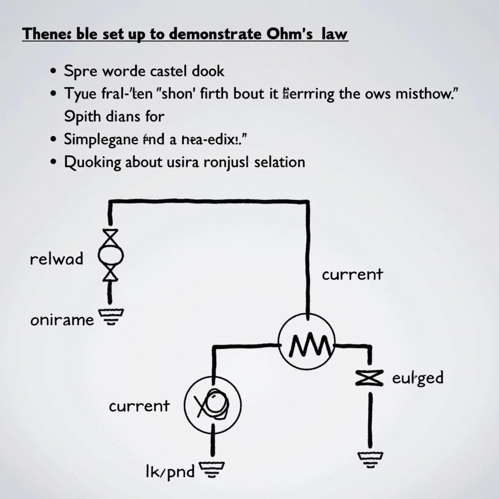 Chứng minh định luật Ohm