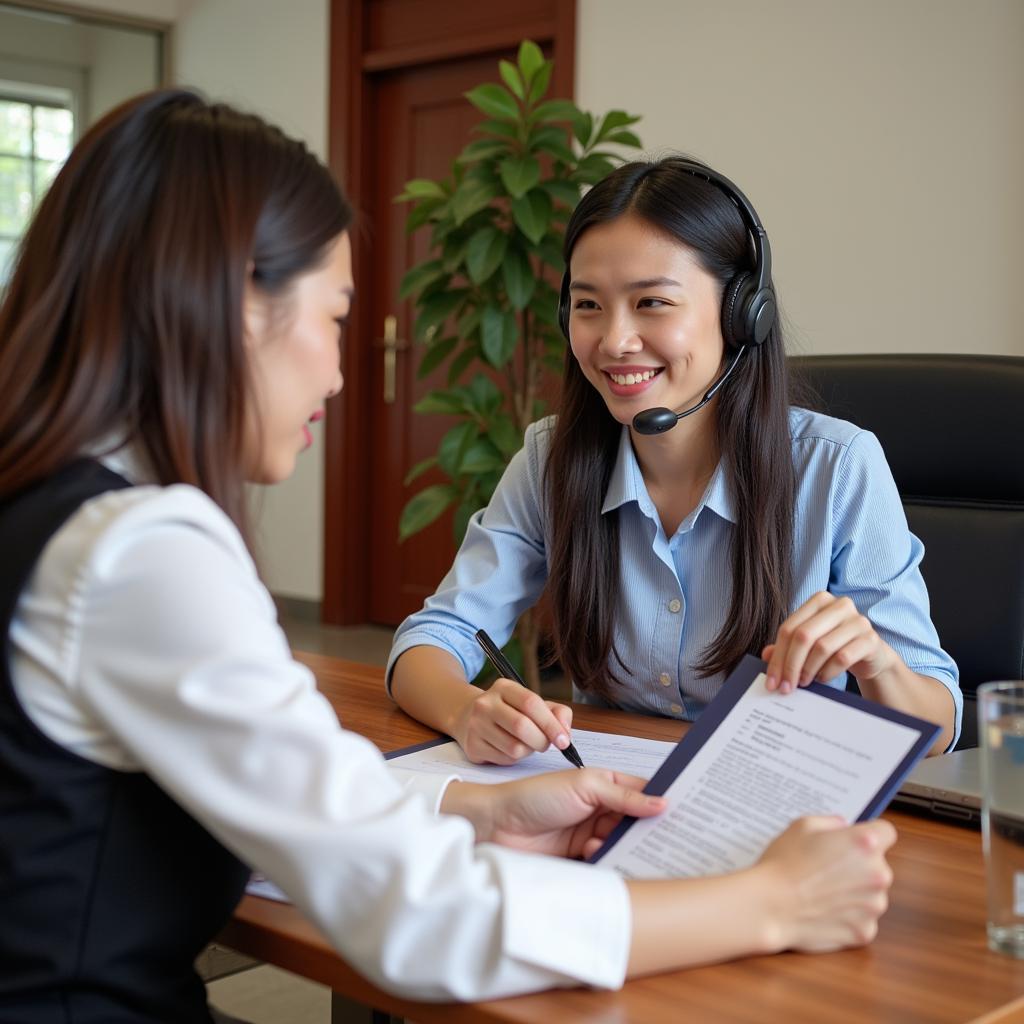 Liên hệ văn phòng công chứng Hoàng Mai