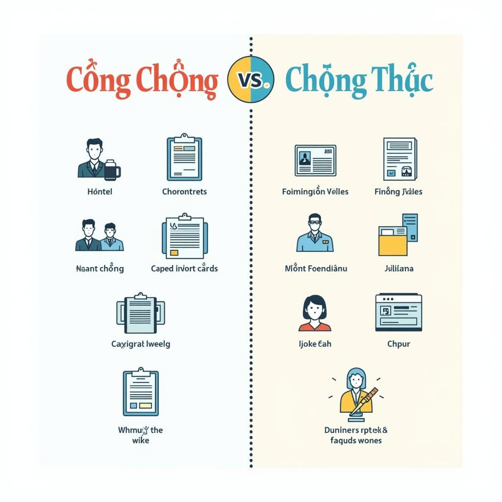 Phạm vi áp dụng của công chứng và chứng thực