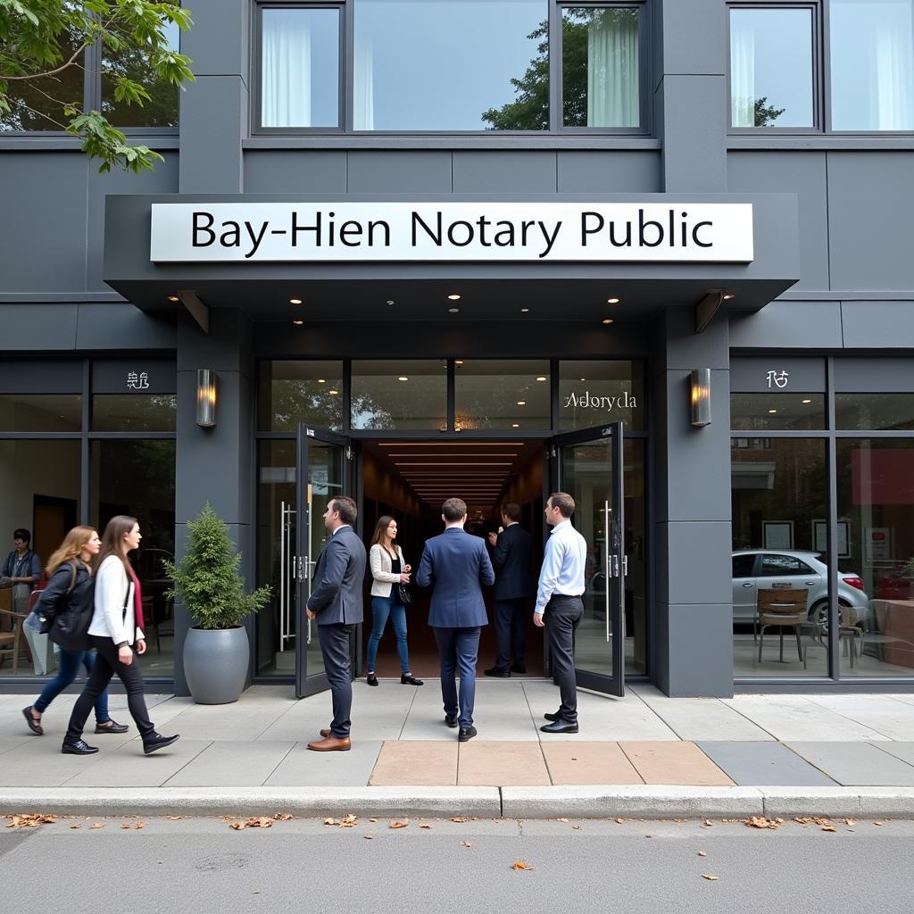 Modern Office Building of Bay Hien Notary Public