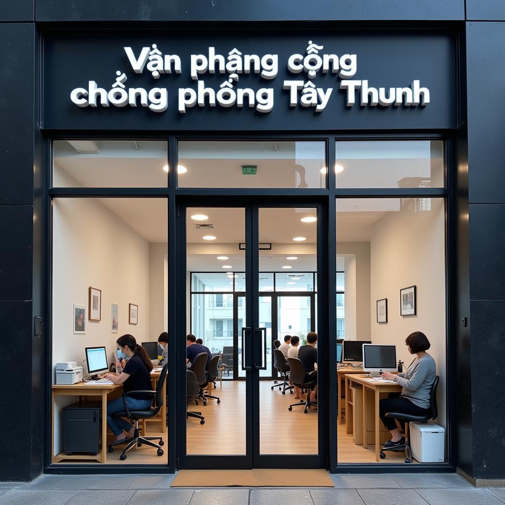 Văn phòng công chứng phường Tây Thạnh