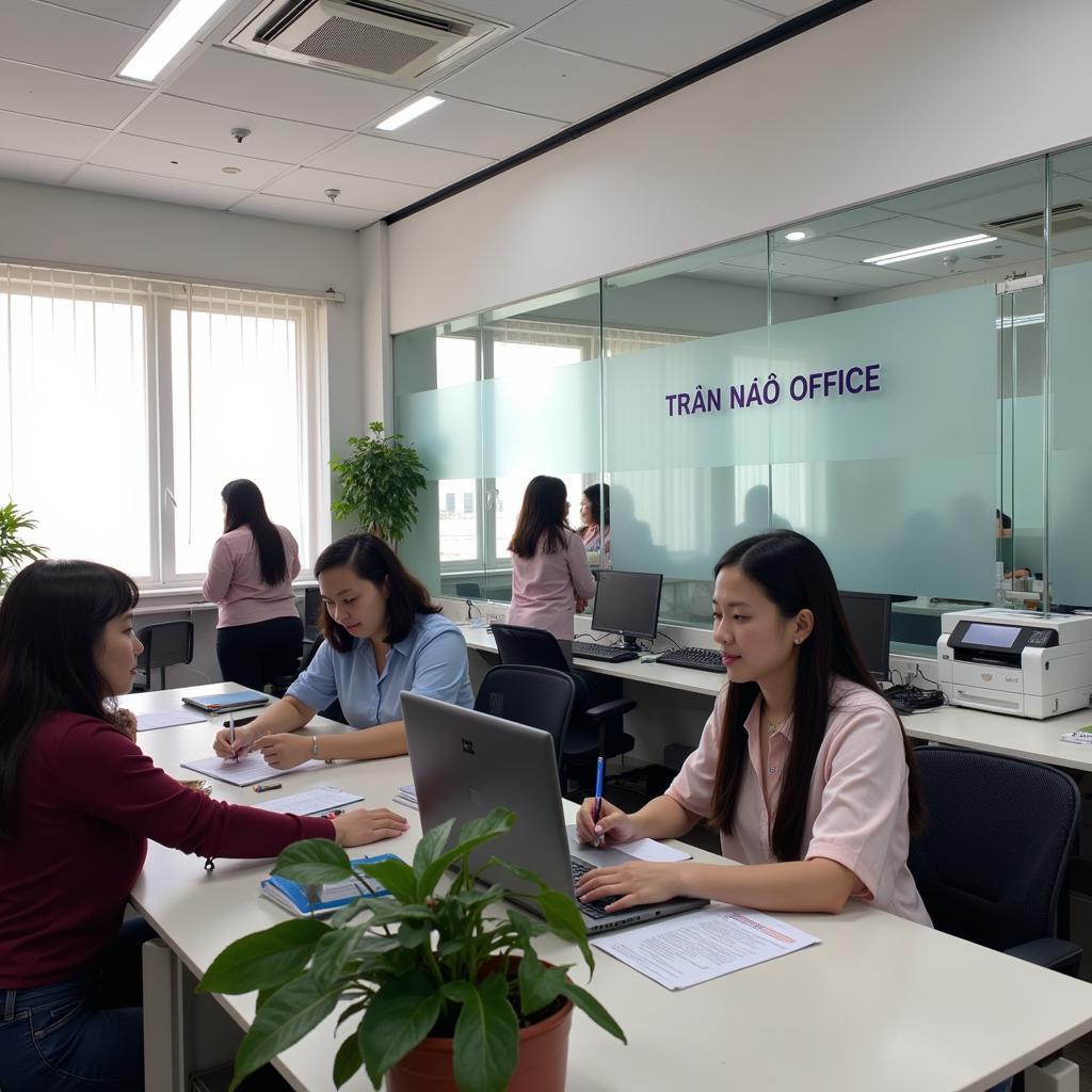 Modern Notary Office on Tran Nao Street