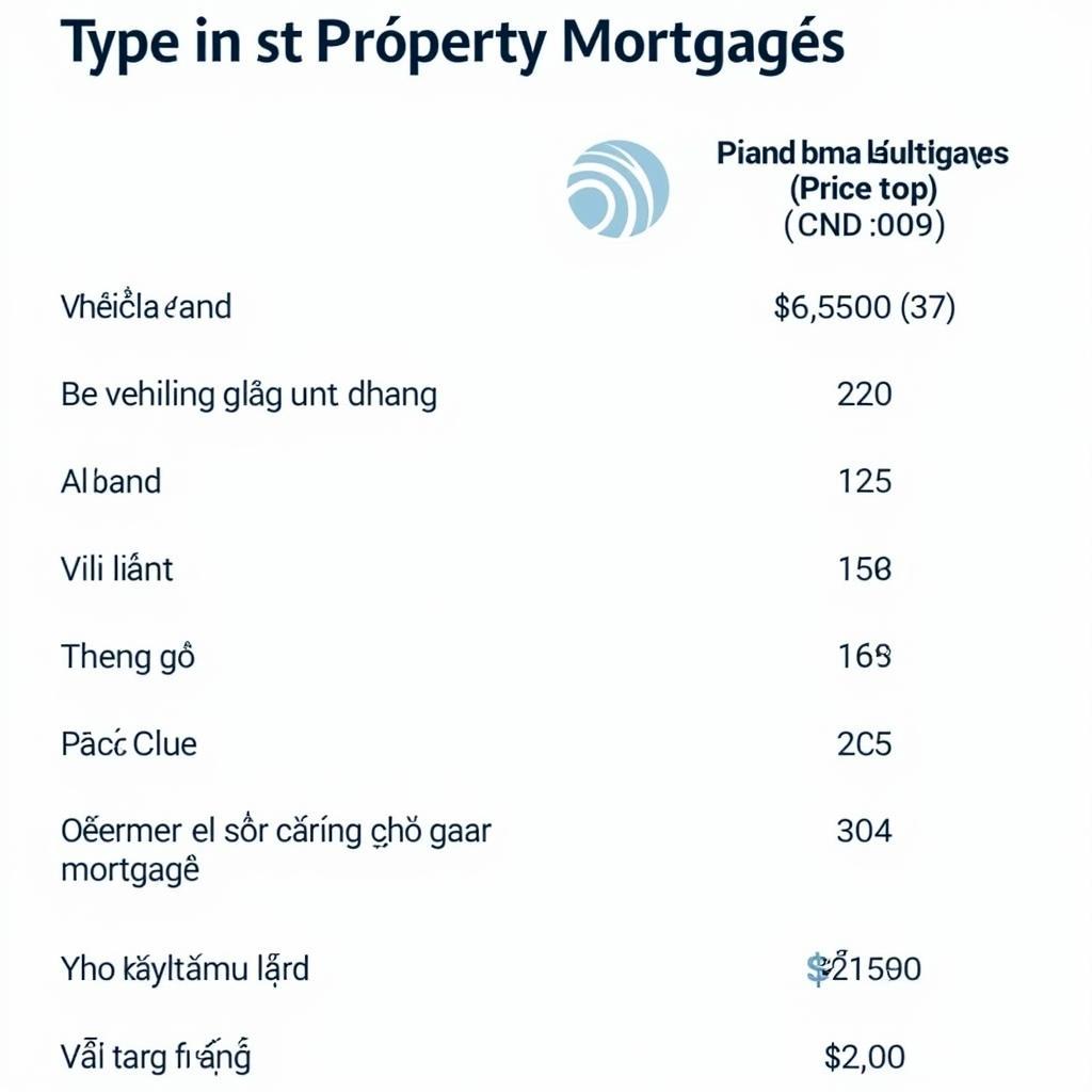 Bảng giá công chứng thế chấp