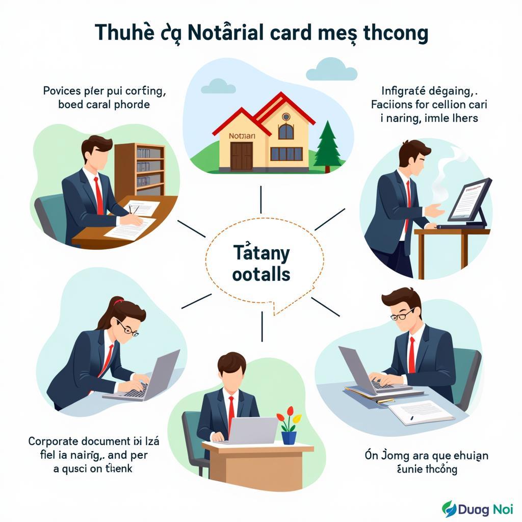 Dịch vụ công chứng tại Dương Nội