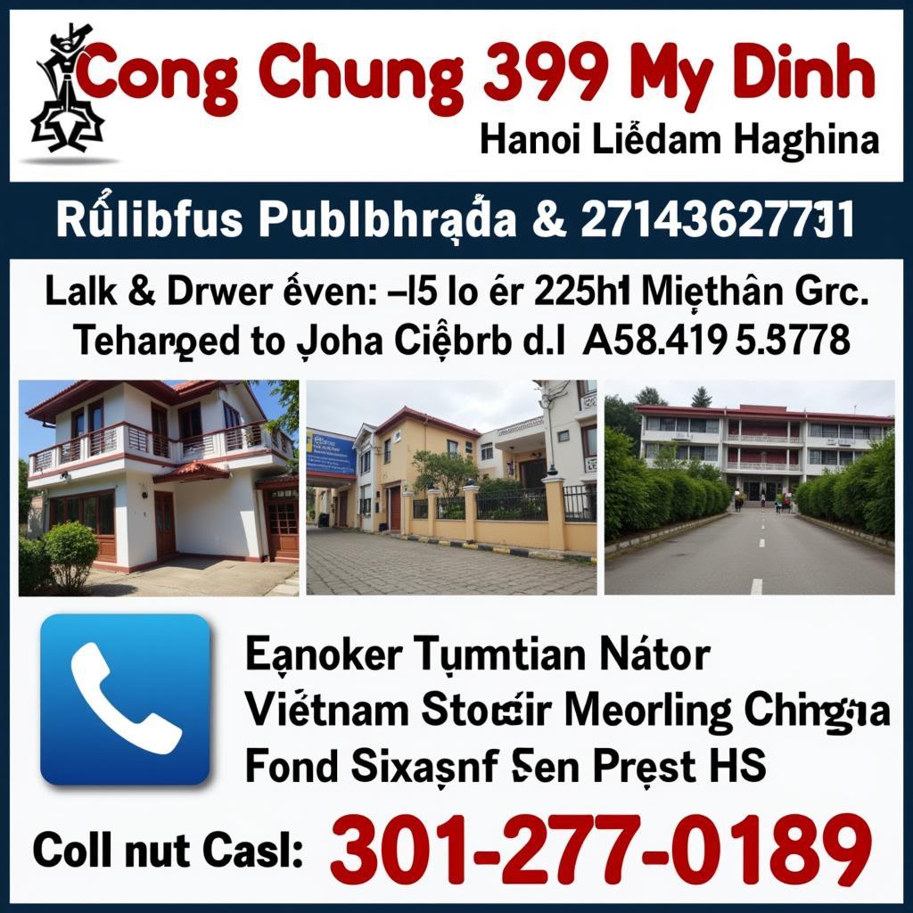 Contact Cong Chung 399 My Dinh