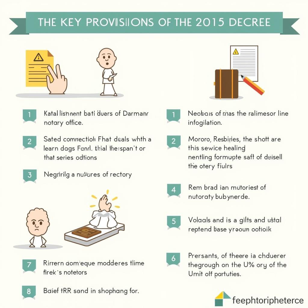 Key Provisions of the 2015 Decree Guiding the Law on Notarization