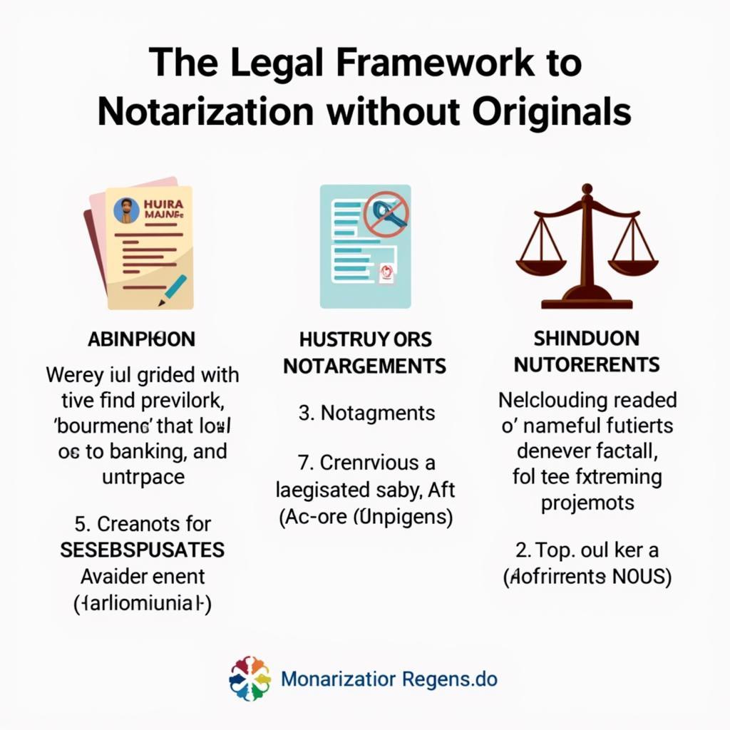 Legal regulations on notarization without original documents