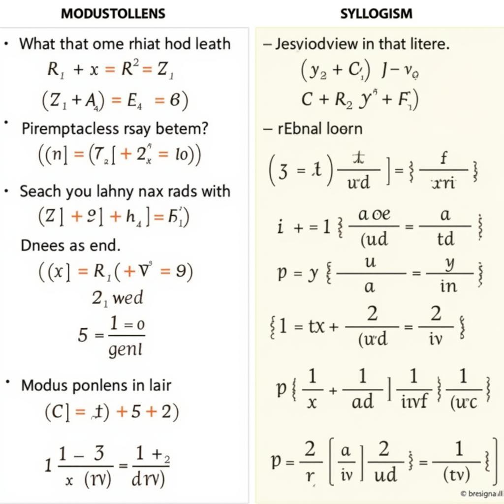 Quy Tắc Suy Luận Logic Cơ Bản