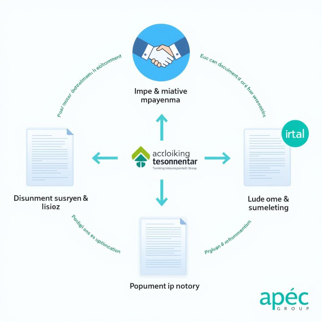 Sơ đồ quy trình công chứng tại văn phòng Apec Group